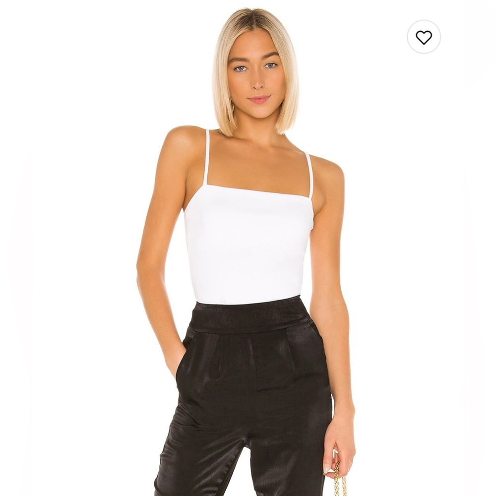 Susana Monaco Thin Strap Top Sugar